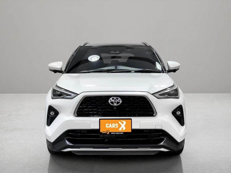 Toyota Yaris Cross 2024 1.5 HEV Premium Luxury Sedan ไฮบริด ไม่ติดแก๊ส เกียร์อัตโนมัติ ขาว รูปที่ 3