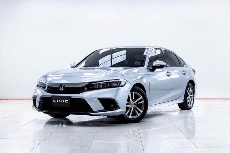 Honda Civic 2021 1.5 EL Sedan เบนซิน ไม่ติดแก๊ส เกียร์อัตโนมัติ เทา รูปที่ 4