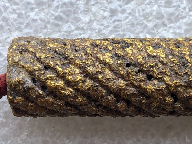 ตะกรุดมหาละรวยหลวงปู่เทียม วัดกษัตราธิราช ยาว4นิ้ว  รูปที่ 2