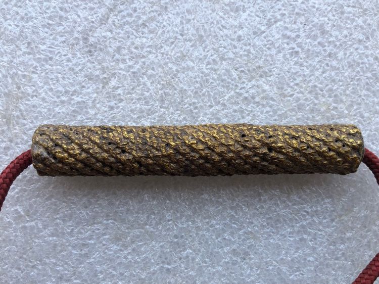 ตะกรุดมหาละรวยหลวงปู่เทียม วัดกษัตราธิราช ยาว4นิ้ว 