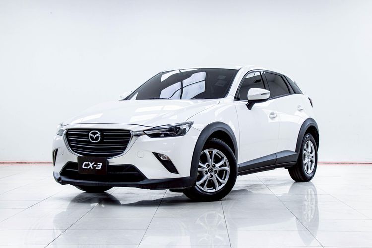 Mazda CX-3 2021 2.0 Base Plus Utility-car เบนซิน ไม่ติดแก๊ส เกียร์อัตโนมัติ ขาว รูปที่ 4