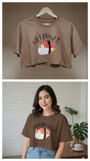 เสื้อครอป รูปที่ 7