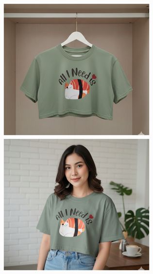 เสื้อครอป รูปที่ 4
