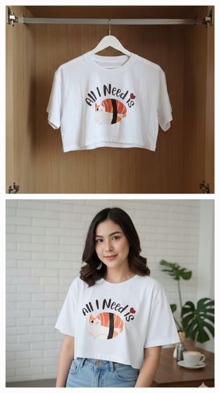 เสื้อครอป รูปที่ 3