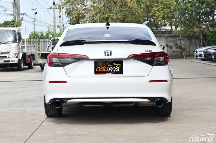 Honda Civic 2021 1.5 Turbo EL+ Sedan เบนซิน ไม่ติดแก๊ส เกียร์อัตโนมัติ ขาว รูปที่ 4