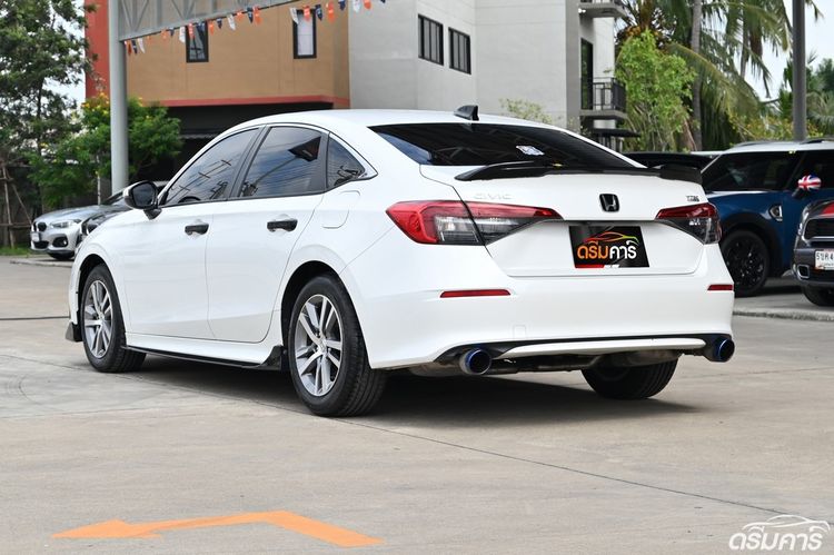 Honda Civic 2021 1.5 Turbo EL+ Sedan เบนซิน ไม่ติดแก๊ส เกียร์อัตโนมัติ ขาว รูปที่ 3