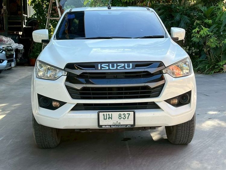 Isuzu D-MAX 2022 3.0 S 4WD Pickup ดีเซล ไม่ติดแก๊ส เกียร์ธรรมดา ขาว รูปที่ 2