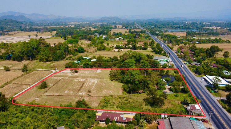ขายที่ดินติดถนนใหญ่ราคาถูก พื้นที่ 16-3-27 ไร่ ถนนบ้านนา-แก่งคอย ต.เขาเพิ่ม อ.บ้านนา จ.นครนายก   รูปที่ 2