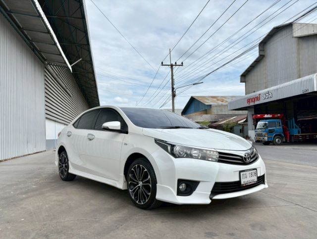 Toyota Altis 2014 1.8 S Sedan เบนซิน ไม่ติดแก๊ส เกียร์อัตโนมัติ ขาว รูปที่ 4