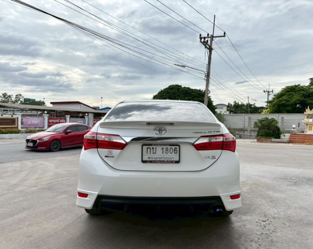 Toyota Altis 2014 1.8 S Sedan เบนซิน ไม่ติดแก๊ส เกียร์อัตโนมัติ ขาว รูปที่ 3