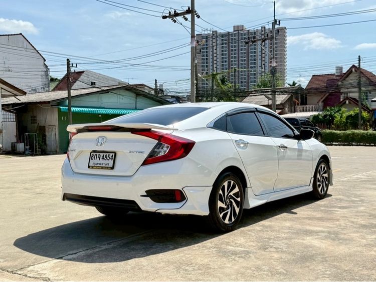 Honda Civic 2017 1.8 EL i-VTEC Sedan เบนซิน ไม่ติดแก๊ส เกียร์อัตโนมัติ ขาว รูปที่ 2