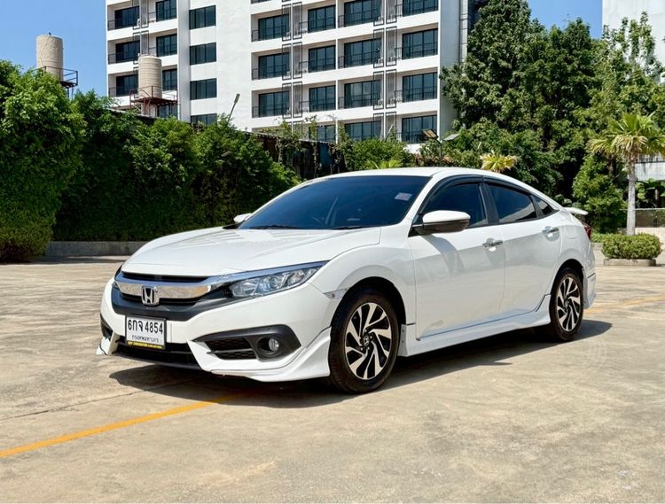 รถ Honda Civic 1.8 EL i-VTEC สี ขาว