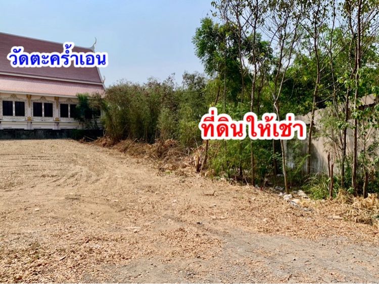 ที่ดินเปล่าให้เช่า ทำเลดี อยู่หลังปั๊มPT เนื้อที่1ไร่กว่า แหล่งชุมชน ติดวัดตะคร้ำเอน รูปที่ 2