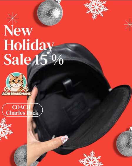 กระเป๋าสะพาย𝐂𝐎𝐀𝐂𝐇ของแท้มือสอง รูปที่ 4