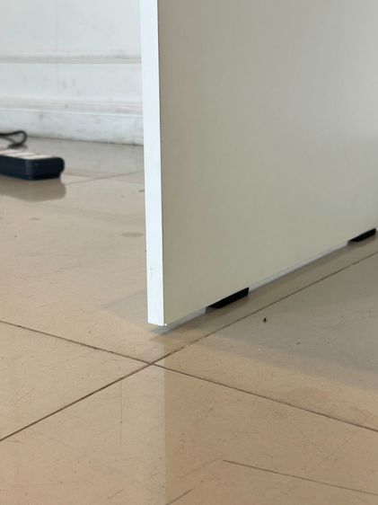 ชุดโต๊ะทำงาน 1 ลิ้นชัก ท็อปสีบีชลายไม้ โครงสีขาว พร้อมเก้าอี้  รูปที่ 9