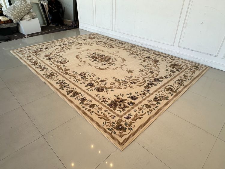 พรมขนสั้น สไตล์เปอร์เซีย ลายดอกไม้ รูปที่ 3