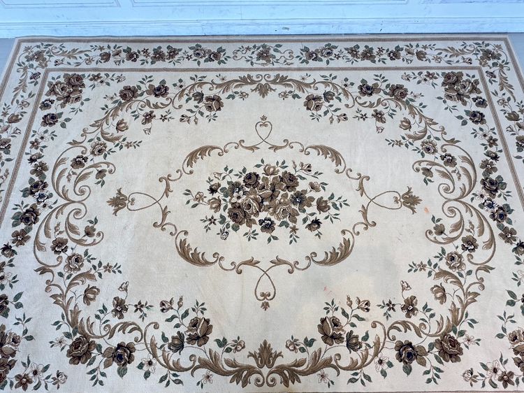 พรมขนสั้น สไตล์เปอร์เซีย ลายดอกไม้ รูปที่ 6