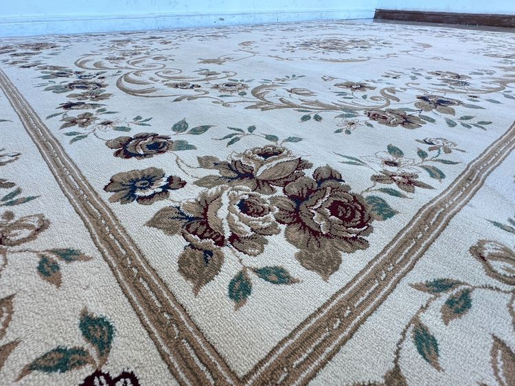 พรมขนสั้น สไตล์เปอร์เซีย ลายดอกไม้ รูปที่ 7