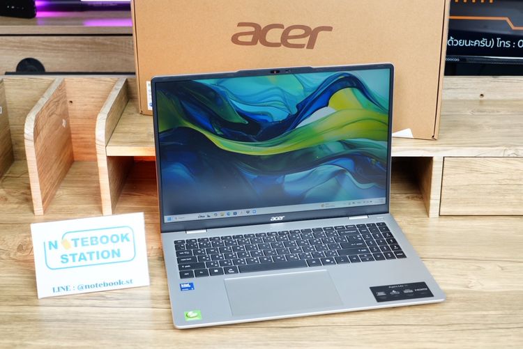 Acer Aspire Lite 16 IntelCoreUltra5-125H Ram16 SSD512 15.6 FHD IPS สเปคสูง มีAIBoost ทำงานเก่ง ตัวเครื่องดีไซน์สวย บางเบา ราคาเพียง 16,990.- รูปที่ 3