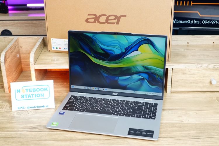 Acer Aspire Lite 16 IntelCoreUltra5-125H Ram16 SSD512 15.6 FHD IPS สเปคสูง มีAIBoost ทำงานเก่ง ตัวเครื่องดีไซน์สวย บางเบา ราคาเพียง 16,990.- รูปที่ 4
