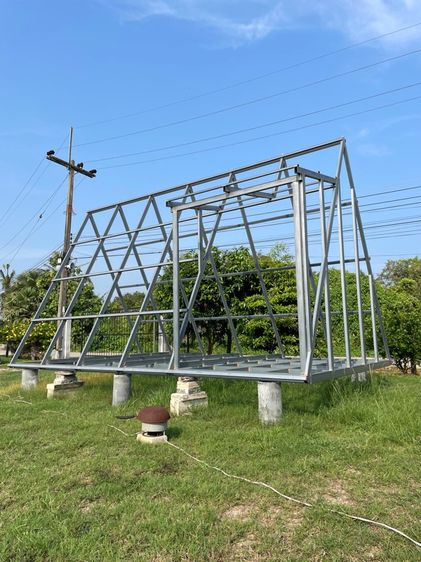 โครงสร้างเหล็ก-บ้านน็อคดาวน์ A-เฟรม (แบบ-2) ขนาด 3.30x6.0x3.50 เมตร รูปที่ 11
