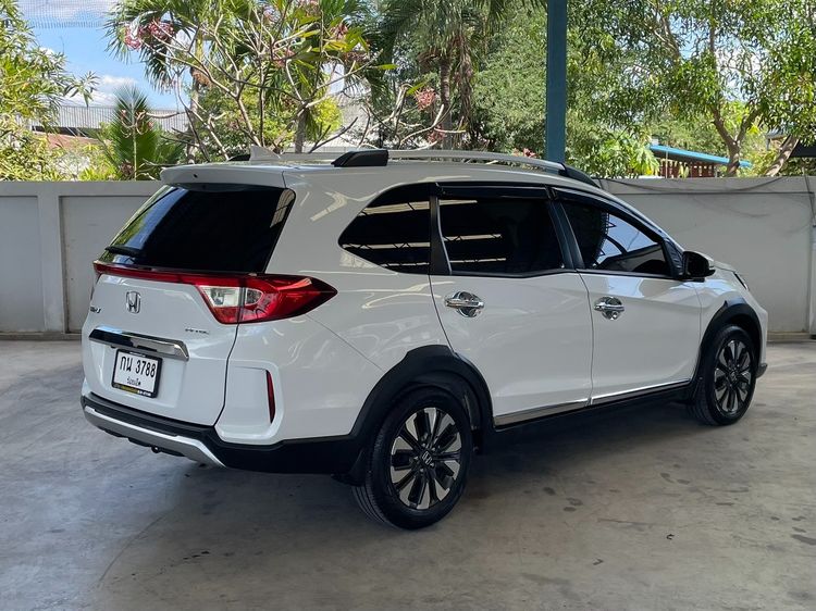 Honda BR-V 2019 1.5 SV Utility-car เบนซิน ไม่ติดแก๊ส เกียร์อัตโนมัติ ขาว รูปที่ 4