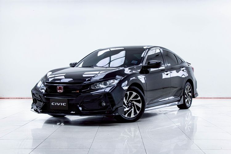Honda Civic 2017 1.8 EL i-VTEC Sedan เบนซิน ไม่ติดแก๊ส เกียร์อัตโนมัติ ดำ