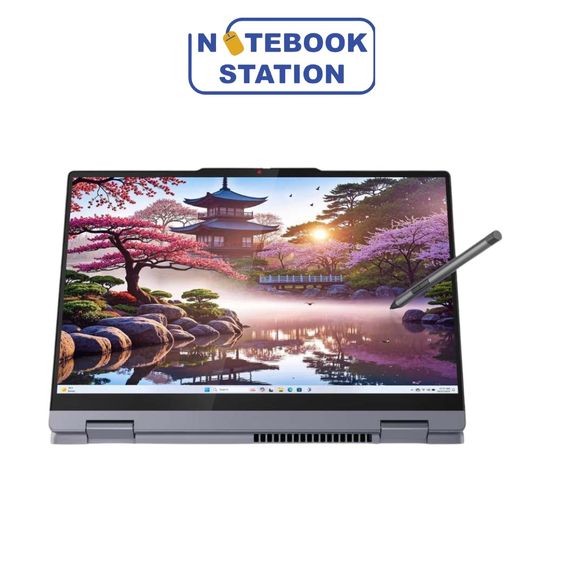 (สินค้ามือหนึ่งไม่แกะกล่อง)Lenovo IdeaPad 5 2in1 สเปคสูง RyzenAI 7-350 Ram16 SSD512 จอ14นิ้ว WUXGA OLED ทัชสกรีนหมุนจอได้360มีปากกา ตัวเครื่ รูปที่ 6