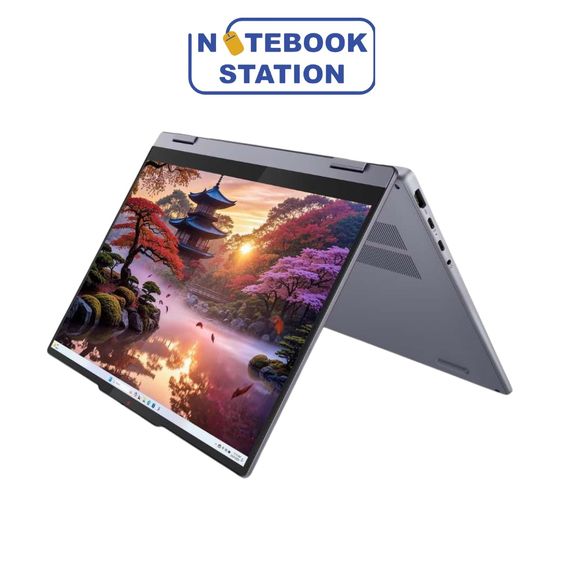 (สินค้ามือหนึ่งไม่แกะกล่อง)Lenovo IdeaPad 5 2in1 สเปคสูง RyzenAI 7-350 Ram16 SSD512 จอ14นิ้ว WUXGA OLED ทัชสกรีนหมุนจอได้360มีปากกา ตัวเครื่ รูปที่ 4