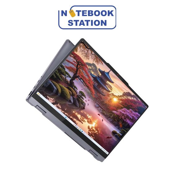 (สินค้ามือหนึ่งไม่แกะกล่อง)Lenovo IdeaPad 5 2in1 สเปคสูง RyzenAI 7-350 Ram16 SSD512 จอ14นิ้ว WUXGA OLED ทัชสกรีนหมุนจอได้360มีปากกา ตัวเครื่ รูปที่ 3