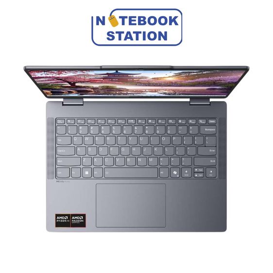 (สินค้ามือหนึ่งไม่แกะกล่อง)Lenovo IdeaPad 5 2in1 สเปคสูง RyzenAI 7-350 Ram16 SSD512 จอ14นิ้ว WUXGA OLED ทัชสกรีนหมุนจอได้360มีปากกา ตัวเครื่ รูปที่ 10
