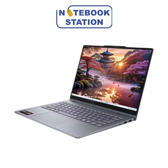 (สินค้ามือหนึ่งไม่แกะกล่อง)Lenovo IdeaPad 5 2in1 สเปคสูง RyzenAI 7-350 Ram16 SSD512 จอ14นิ้ว WUXGA OLED ทัชสกรีนหมุนจอได้360มีปากกา ตัวเครื่ รูปที่ 8