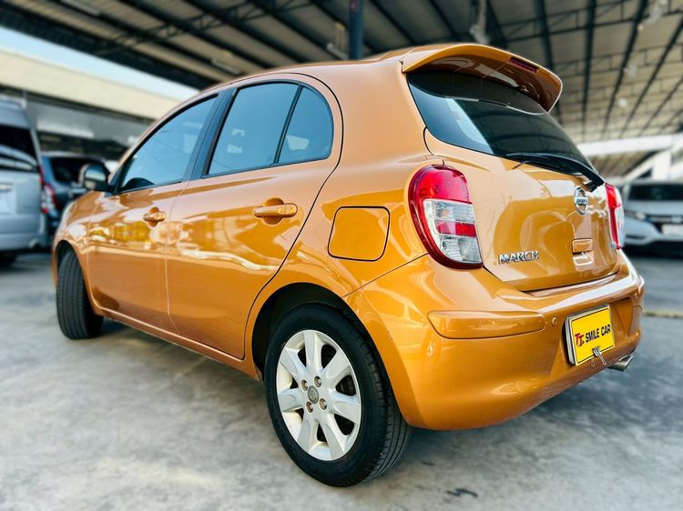 Nissan March 2012 1.2 V Sedan เบนซิน ไม่ติดแก๊ส เกียร์อัตโนมัติ ส้ม รูปที่ 2