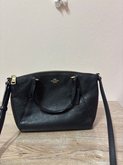 กระเป๋า Coach F28994 Mini Kelsey Satchel หนังแท้ สีดำ อะไหล่ทอง สภาพสวย รูปที่ 13