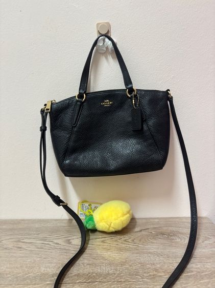 กระเป๋า Coach F28994 Mini Kelsey Satchel หนังแท้ สีดำ อะไหล่ทอง สภาพสวย รูปที่ 16