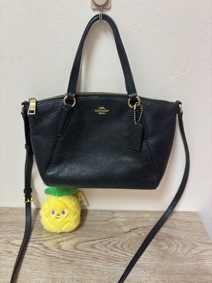 กระเป๋า Coach F28994 Mini Kelsey Satchel หนังแท้ สีดำ อะไหล่ทอง สภาพสวย รูปที่ 15