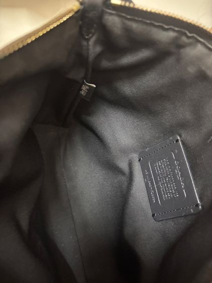 กระเป๋า Coach F28994 Mini Kelsey Satchel หนังแท้ สีดำ อะไหล่ทอง สภาพสวย รูปที่ 5