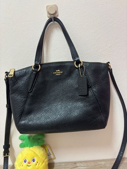 กระเป๋า Coach F28994 Mini Kelsey Satchel หนังแท้ สีดำ อะไหล่ทอง สภาพสวย รูปที่ 11