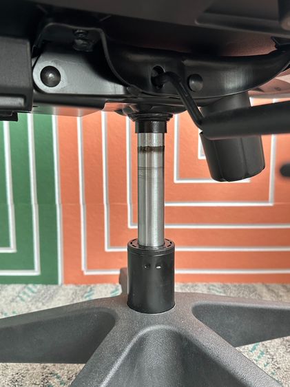 เก้าอี้สำนักงาน แบรนด์ LAMEX เบาะผ้าสีเทา ขาพลาสติก ล้อเลื่อน รูปที่ 15