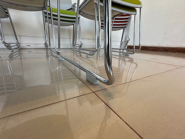 เก้าอี้ แบรนด์ KOKUYO เบาะผ้า คละสี โครงขาเหล็ก รูปที่ 14