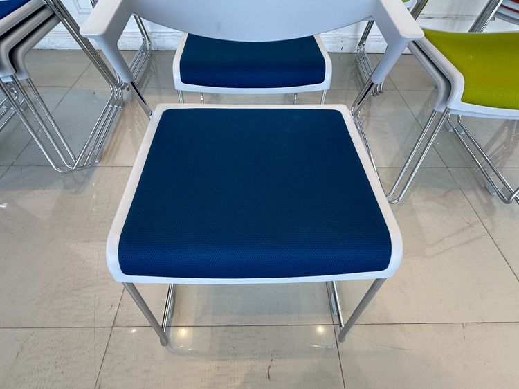 เก้าอี้ แบรนด์ KOKUYO เบาะผ้า คละสี โครงขาเหล็ก รูปที่ 8