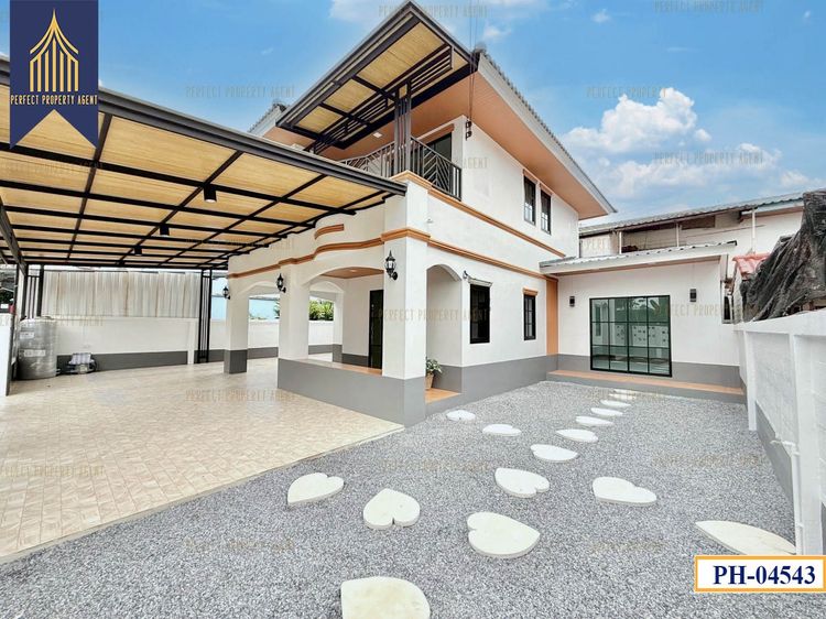 มีบางส่วน ขายบ้านณัฐวรรณตกแต่งใหม่พร้อมอยู่ กระทุ่มราย หนองจอก มีนบุรี กรุงเทพฯ รูปที่ 2