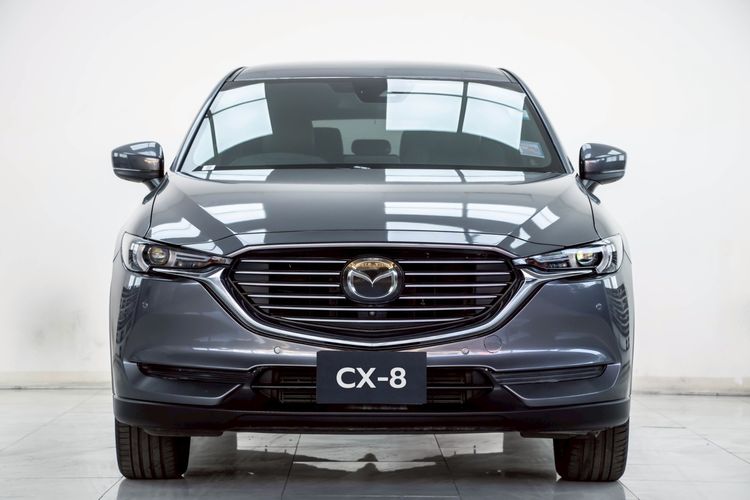 Mazda CX-8 2019 2.2 XDL Utility-car ดีเซล ไม่ติดแก๊ส เกียร์อัตโนมัติ เทา รูปที่ 4