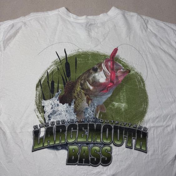 เสื้อยืด Fishing Bass Size XL 