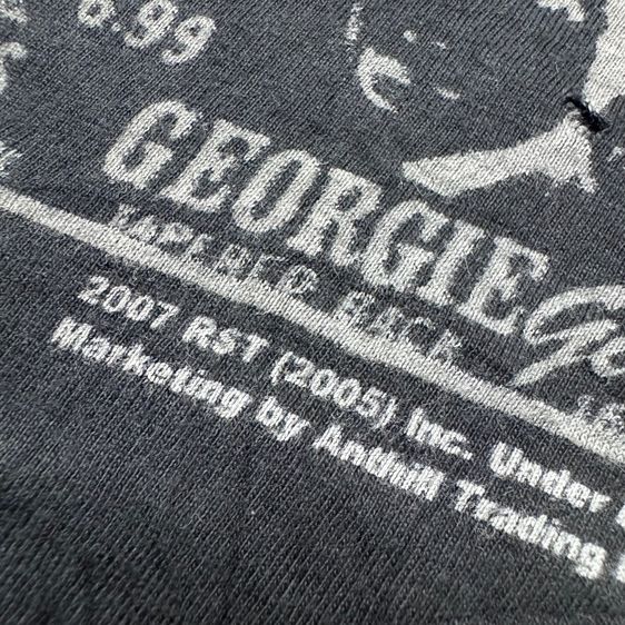 เสื้อยืด Some Girls Rolling Stones งาน 2007 งาน Fashion รูเต็มเป็นงานดิไซด์​ Size L รูปที่ 5