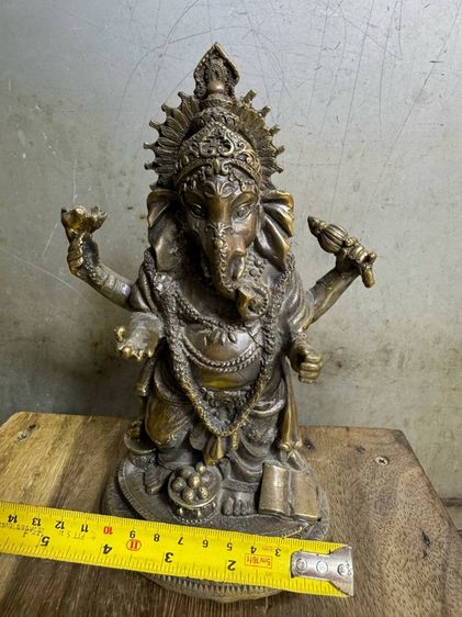 พระพิฆเนศทองเหลือง รูปที่ 2