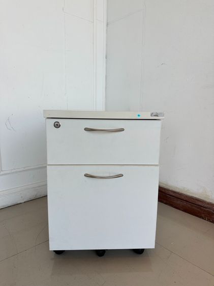 ไม้ ตู้โมบาย 2 ลิ้นชัก แบรนด์ LOGICA