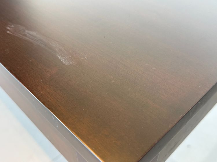 ชุดโต๊ะทานอาหาร 6 ที่นั่ง ท็อป และโครงขาไม้จริง พร้อมเก้าอี้  รูปที่ 11