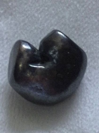 เงินพดด้วง สุโขทัย ตอกตราหอยสังข์  รูปที่ 2