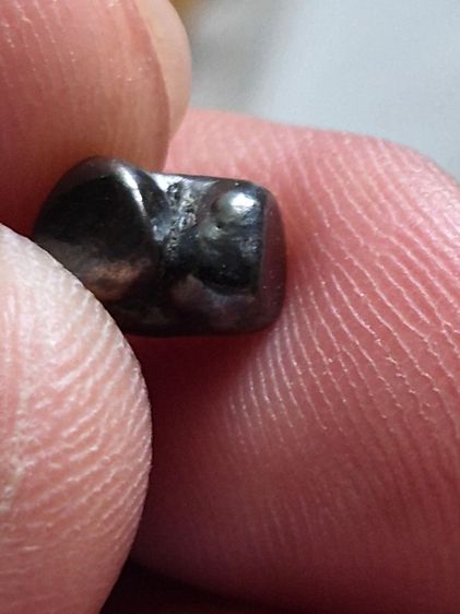 เงินพดด้วง สุโขทัย ตอกตราหอยสังข์  รูปที่ 3